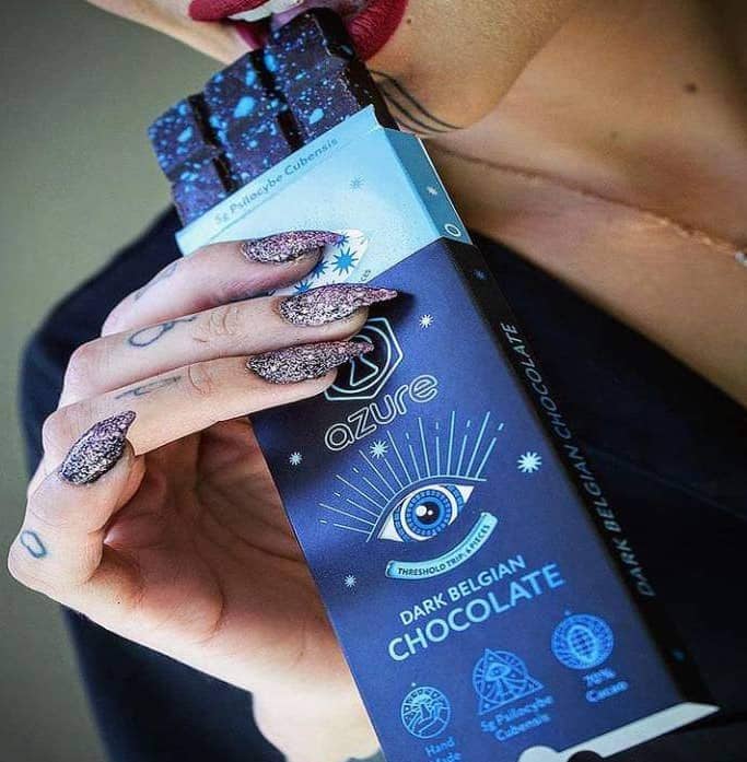 azure chocolate bar